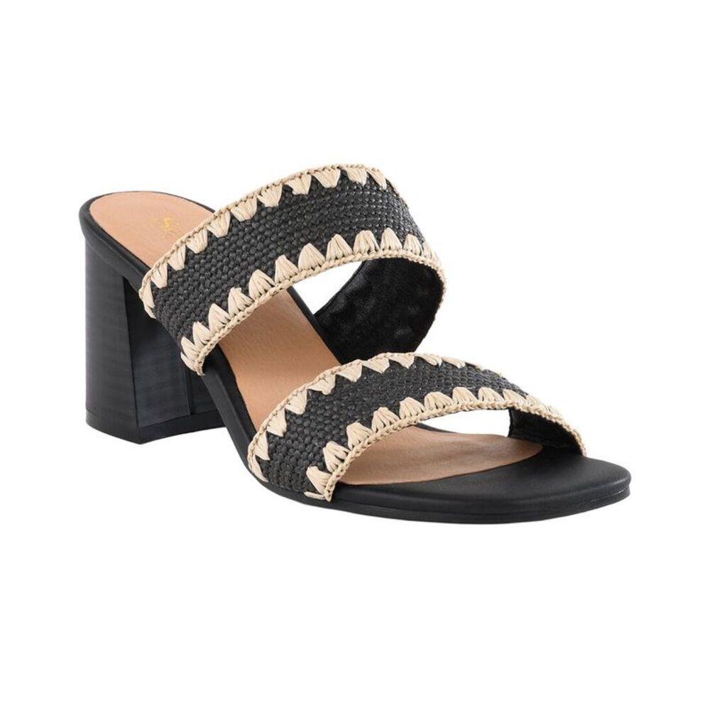 Seychelles Hattie Raffia Heeled Sandal